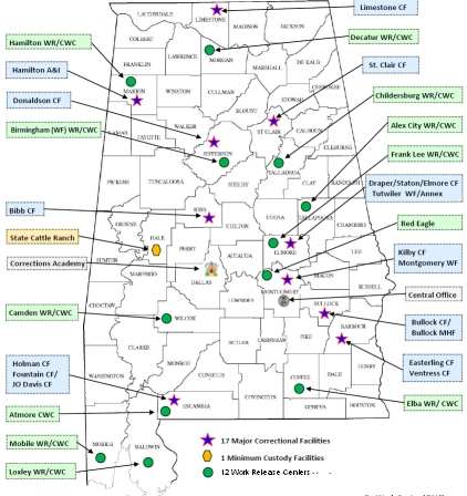 Alabama Inmate Search Courtesy of Jail Guide