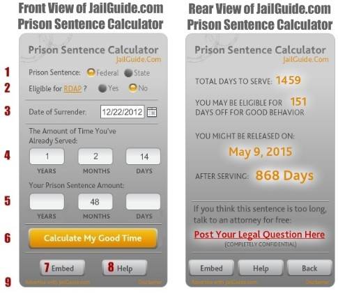 Prison Sentence Calculator