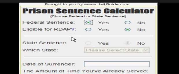 Prison Goodtime Calculator